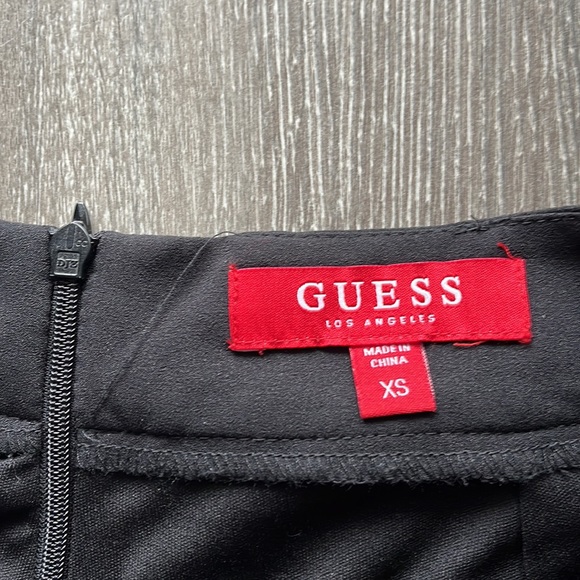 GUESS | Black Shorts with Tie Waist - Picture 2 of 6